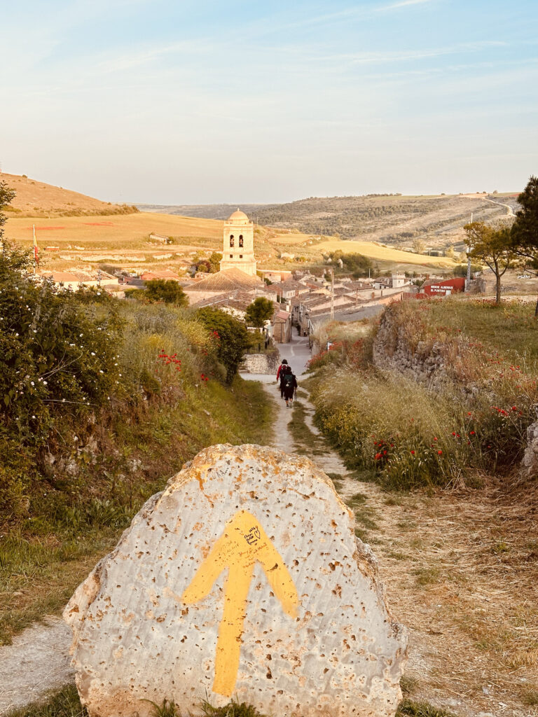 Arriving in Hontanas