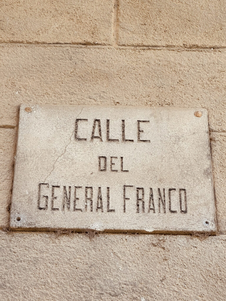 Calle Del General Franco