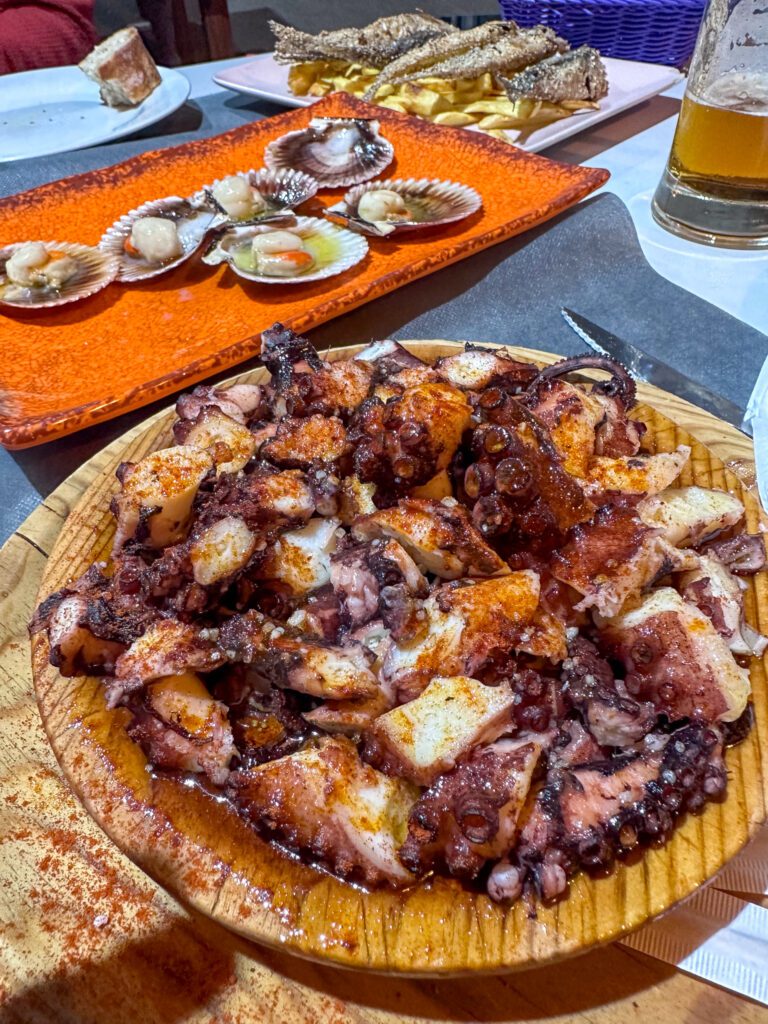 Pulpo in Muxia