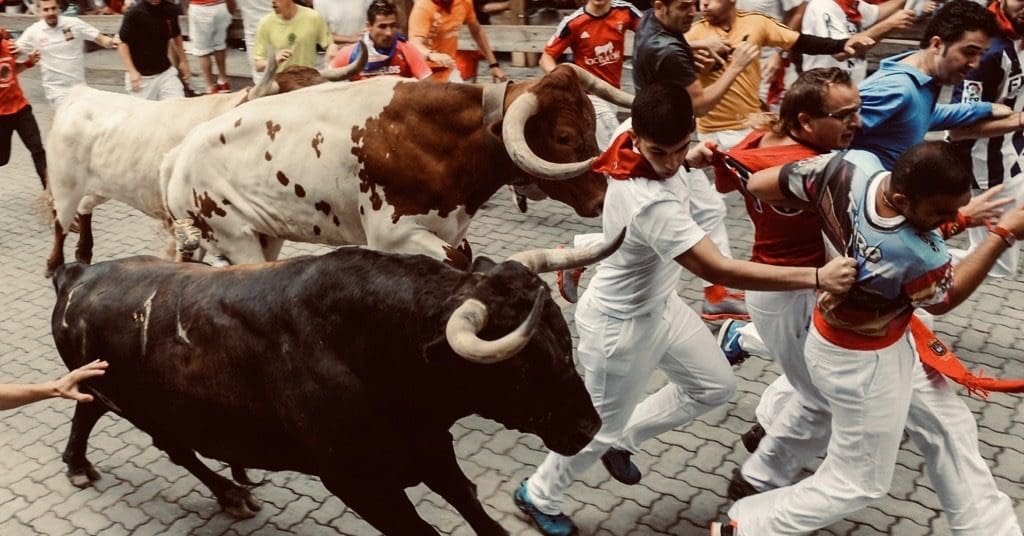 Pamplona-Bull-Running