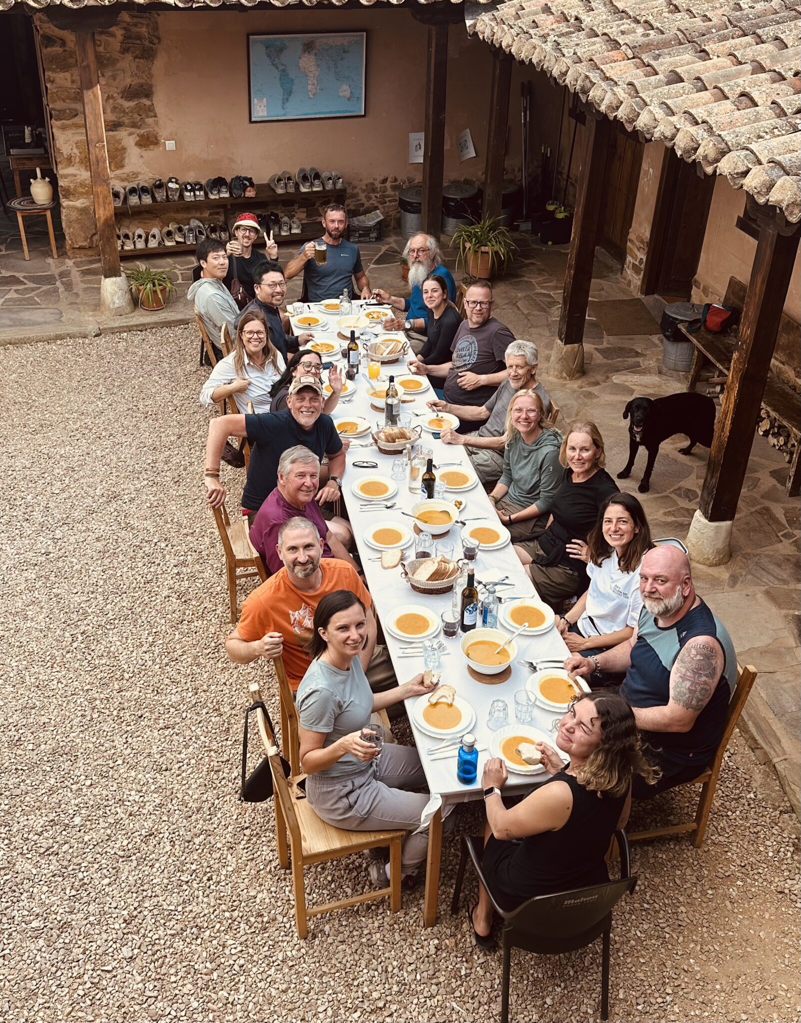 Dinner al Fresco at Murias de Rechivaldo