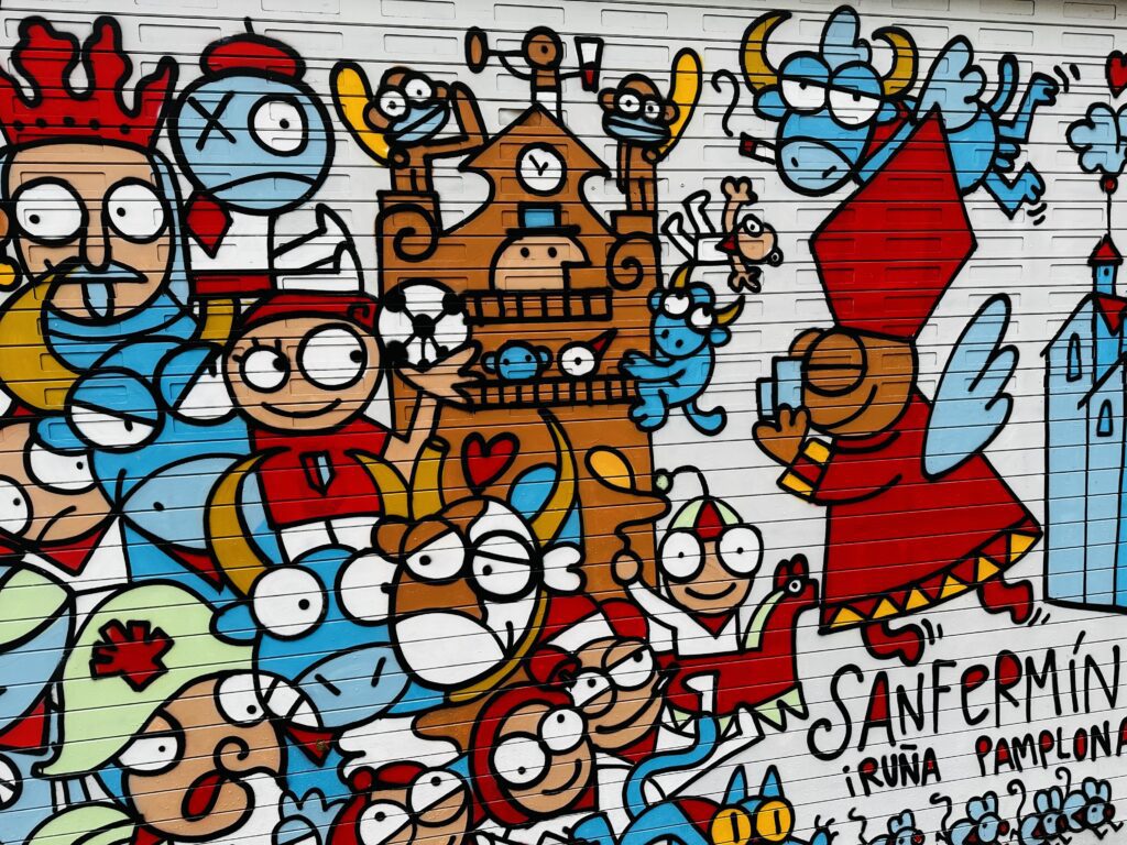 San Fermin - Mural