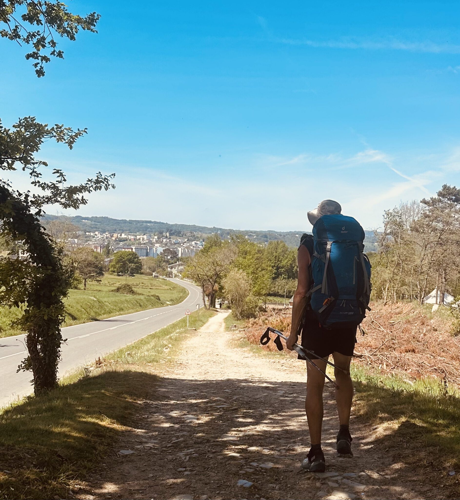 Walking into Sarria